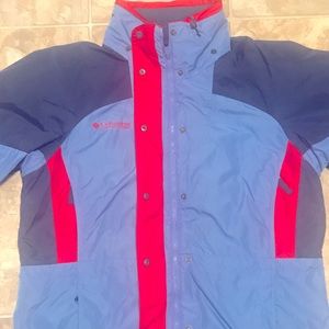 Vintage 90’s Sport Men/Woman Blue/Red Jacket Coat Medium
